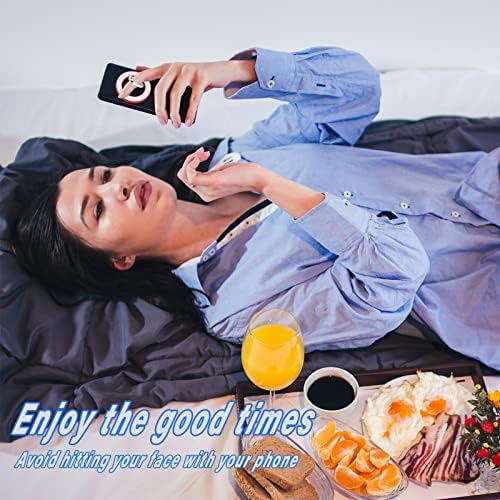 Magnetic Phone Ring Holder Stand – Adjustable Finger Grip with Enhanced Stability and Style for i Phone 12-15 Series – Collapsible Kickstand with Superior 80% Magnetic Strength, Sleek Blue Design for Wireless Charging Compatibility – Ultimate Protection and Versatile Angle Adjustment for Seamless Use