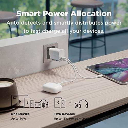 Experience Unmatched Charging Efficiency with Innergie SE3 30 W USB-C Fast Charger – Versatile Power Adapter for i Phone 16, Samsung S24, Mac Book Air & More – Advanced SFC 2.0, PD 3.0, QC 4+ Compatibility with Safety Features for Optimal Device Protection – Compact & Portable Design for On-the-Go Power Solutions – Elevate Your Charging Experience Today!