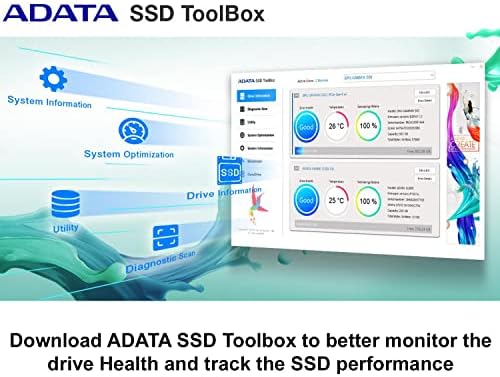 Maximize Performance with ADATA 500 GB Legend 850 LITE SSD – Ultra-Fast NVMe PCIe Gen4 x 4 M.2 2280 for Gaming and Upgrades, Speeds Up to 5,000 MB/s, High-Endurance 3 D NAND for Reliability and Enhanced Compatibility