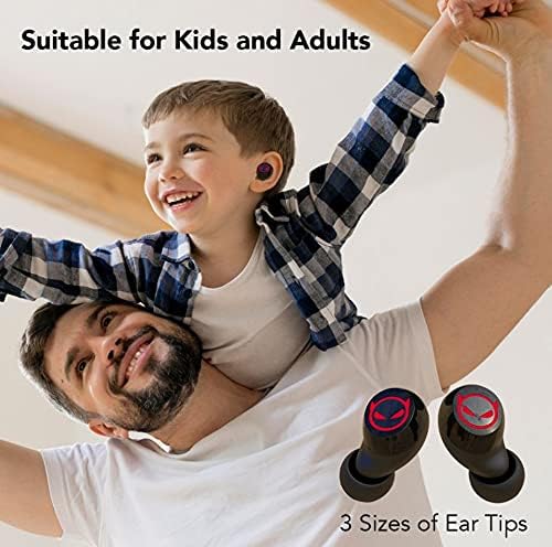 Compact Bluetooth 5.0 Earbuds for Small Ears | Touch-Control Noise-Cancelling Headphones with Unique Cartoon Charging Case | Lightweight Design for Comfort | Immersive Stereo Sound Perfect for Music & Calls | Ideal for Active Lifestyles