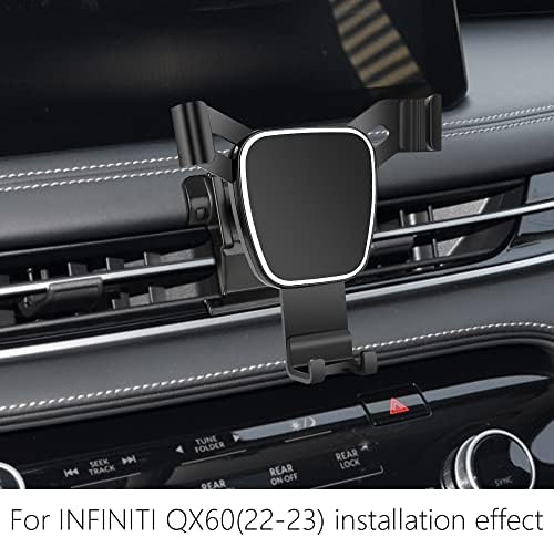 Infiniti QX50 & QX55 Phone Holder: Premium Auto Navigation Mount for 2019-2025 Models – 360-Degree Rotation, Secure Cell Cradle, Effortless Installation for Enhanced Driving Safety and Style