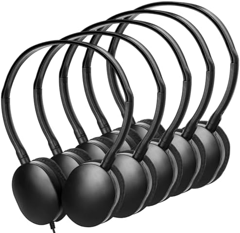 Bulk 15-Pack Kids Headphones for Classroom Learning – Colorful, Durable Earphones for Toddlers, Teens, and Adults – Optimal Audio Solution for School and Home Study Environments with Enhanced Device Compatibility