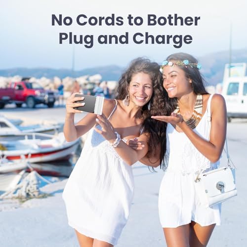 Dual Pack Mini Portable i Phone Charger 5200 m Ah – Ultra-Compact 20 W PD Fast Charging Power Bank for i Phone 14, 13, 12, 11, X, 8, 7, 6 Series – Perfect Travel Companion for Quick Device Recharges and Enhanced Compatibility