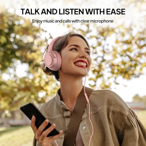 Experience Ultimate Sound Clarity with Stylish Purple USB C Wired Over-Ear Headphones – Immerse Yourself in Exceptional Hi-Fi Stereo Audio and Advanced Noise Isolation for Unmatched Comfort, Ideal for Music Aficionados and Professionals, Fully Compatible with USB C Devices