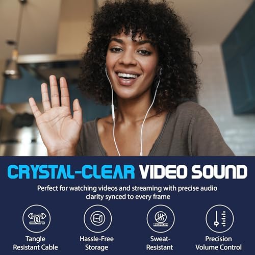 Customizable Bendable USB-C Wired Earbuds – Exceptional High-Fidelity Audio Quality, Tailored Comfort Fit, and Effortless Compatibility with USB-C Devices for Music Lovers and Gamers