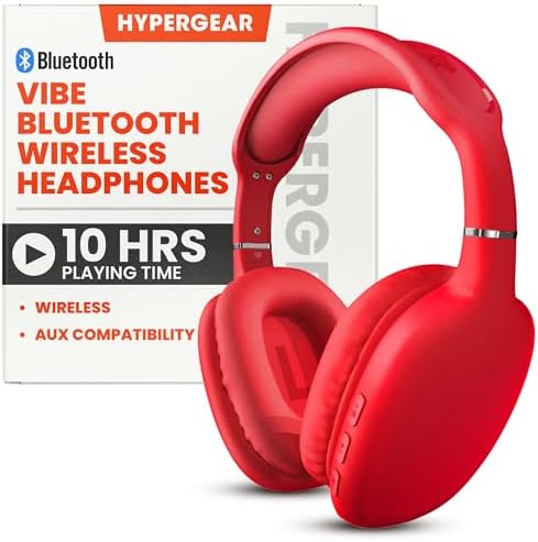 Transform Your Listening Journey with Premium Foldable Bluetooth Over-Ear Headphones – Superior Noise Isolation for Ultimate Focus, Plush Foam Ear Cushions for Extended Comfort, and Built-in Microphone for Effortless Communication – Perfect for Fitness Enthusiasts and Travel Lovers Alike, Unisex Design for All Users
