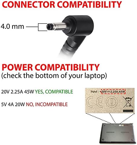 90 W USB-C Type-C Laptop Charger for Lenovo Think Pad & More – High-Speed Power Adapter for Enhanced Device Compatibility, Ideal for Yoga, Idea Pad, X1 Carbon, and Dell XPS Series – Reliable Performance with 12-Month Warranty and 30-Day Return Policy
