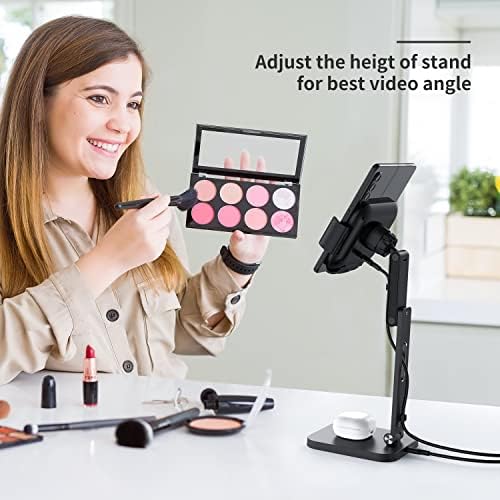 Dual-Function Wireless Charging Station for Samsung Z Fold Series & Galaxy Buds – Premium Aluminium Alloy Fast Charger with 20 W Adapter, Efficient 3-Coil Design for Seamless Charging Experience, Perfect for Home, Office, or Travel