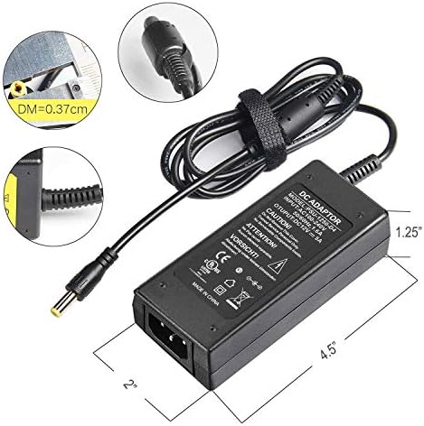 12 V 5 A UL Listed Power Supply with 4-Way Splitter Pigtail Cable – Ultimate Adapter for CCTV Surveillance and LED Lighting Solutions – Reliable Performance & Enhanced Device Compatibility for Security Systems