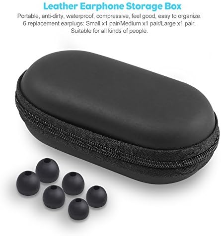 Ultimate Noise-Cancelling Super Bass Wired Earbuds with Microphone – Immersive Sound for Gaming, Travel & Work – Comfortable & Durable Earphones Compatible with i Phone & Samsung – Enhanced Performance & Extended Wear