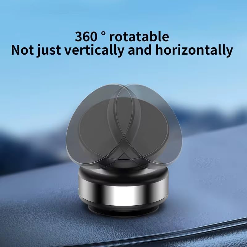 Revolutionary 360° Magnetic Phone Mount with Electric Vacuum Suction – Versatile Hands-Free Holder for Car, Gym, and Home Use, Seamlessly Compatible with Mag Safe i Phones and Various Smartphones, Ensures Ultimate Stability and Convenience for All Smooth Surfaces