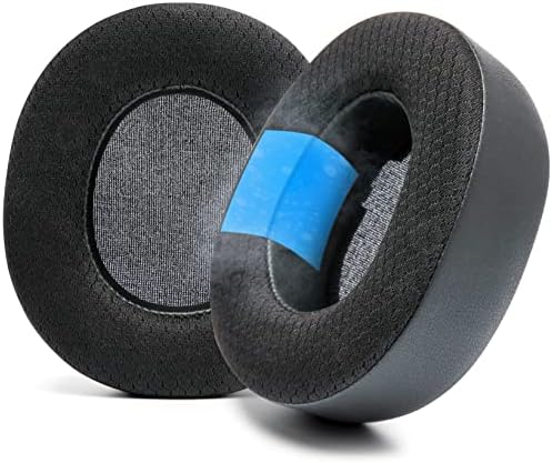 Experience Ultimate Comfort with WC Freeze Nova Pro Wireless Cooling Gel Earpads for Arctis Nova Pro – Exclusive 90’s Black Design, Enhanced Durability & Sound Isolation, Tailored Fit for Gamers Seeking Maximum Performance and Prolonged Play Sessions