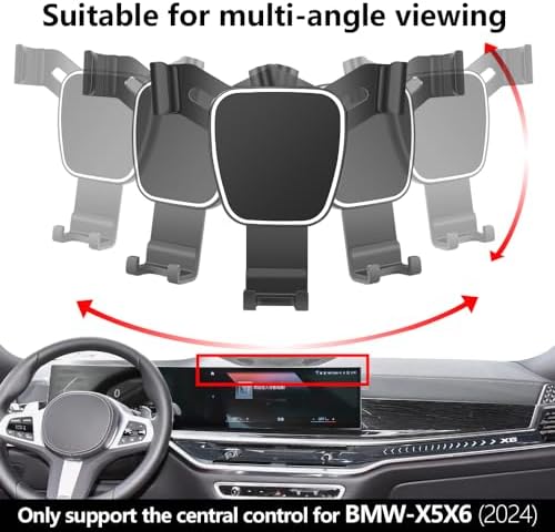Premium BMW X5 & X6 Car Phone Holder (2014-2019) – Ultimate Smartphone Mount for Seamless Navigation & Hands-Free Communication – Durable Design, Easy Installation, and Enhanced Interior Aesthetics