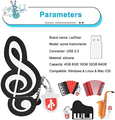 LEIZHAN 16 GB Fruit-Shaped USB Flash Drive Set – Adorable Pineapple, Carrot, Banana, and Strawberry Designs for Fun Data Storage – Perfect Gift for Students and Professionals – 64 GB Total Capacity with Enhanced USB 2.0 Compatibility – Lightweight and Durable Memory Sticks for Easy File Transfer and Backup
