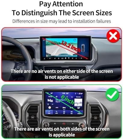 Transform Your Ford Bronco Sport 2021-2024 with the Ultimate Mag Safe-Compatible Wireless Charging Phone Holder – 360-Degree Rotating Mount for Seamless Navigation on 8-Inch Screens, Effortless Installation, and Secure Grip for Hands-Free Convenience