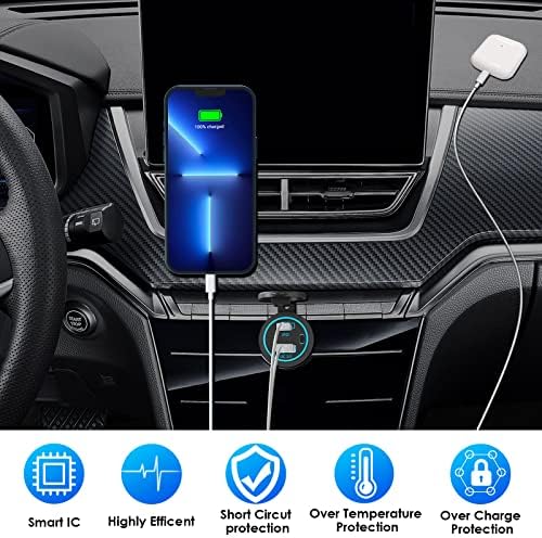 High-Performance 83 W 12 V USB Outlet Qidoe: 65 W USB-C Fast Charging Car Charger with Quick Charge 3.0, Waterproof Power Socket for Boats, Trucks, RVs, and Marine Use – Ultimate Portability and Efficiency for All Your Devices