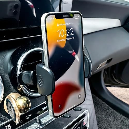 Mini Cooper-Compatible 360-Degree Air Vent Phone Holder – Premium Hands-Free Car Mount for Enhanced Safety and Convenience in Countryman, Paceman, Clubman, JCW Models – Sleek Design for R52, R53, R56, R55, R60, F56, F55, F60, R58, F57, All4