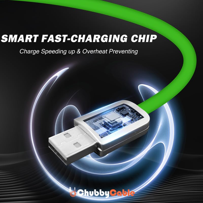 Ultra-Durable Chubbycable Couple 2-Pack: High-Speed 240 W Silicone Charging Cables for i Phone 16/15, i Pads & Galaxy Devices – Flexible 4.9 FT Length in Stylish Dark Blue & Orange for Optimal Performance and Reliability