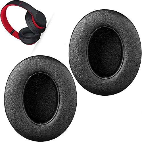 Transform Your Beats: Premium Pink Memory Foam Earpads for Studio 2 & 3 Headphones – Luxurious Soft Protein Leather Replacement Cushions for Ultimate Comfort and Noise Isolation – Perfect for Wired & Wireless Listening