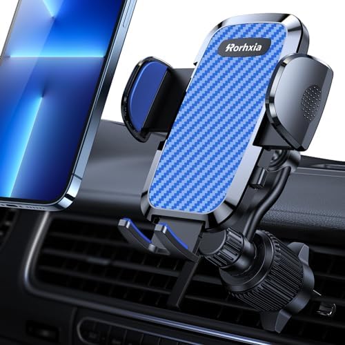 Universal Car Vent Phone Mount – Effortless Hands-Free Smartphone Holder for All Devices | Secure Clip Design Ensures Stability While Keeping Air Vents Clear | Quick Installation & Sleek Look for i Phone, Samsung, and More | Elevate Your Driving Experience with Safe Navigation and Comfort