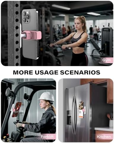 APPS2 Car Gym Magnetic Phone Holder – 360-Degree Adjustable Mount for Smartphones (4.7-6.5″) – Durable Alloy Base & Joint – Sleek Design for Enhanced Safety & Convenience on the Road – Optimal Viewing Angles for Navigation & Hands-Free Calls – Reliable Magnetic Grip for Secure Smartphone Support – Compact Gym Phone Accessory for Easy Installation & Use – Elevate Your Driving Experience with Robust Performance & Stylish Aesthetics