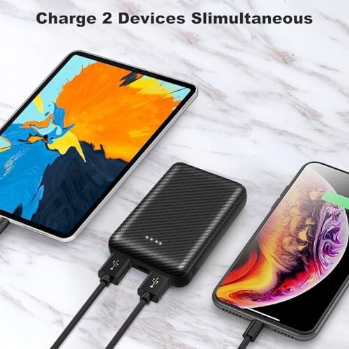 Maximize Your Power with FERNIDA 10000 m Ah Portable Charger – High-Speed USB 5 V 3 A Battery Pack for Heated Vests, Pants, Smartphones, and Heating Pads – Ultimate Compatibility for Adventurers and Daily Users