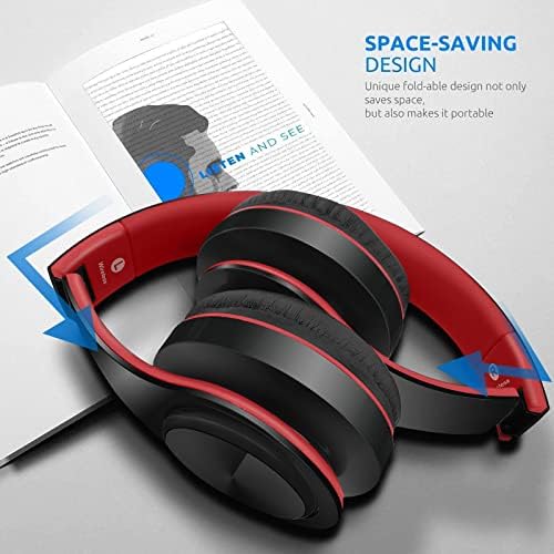 Revolutionary Waterproof Over-Ear Bluetooth Headphones with V5.0 Technology – Ultimate Sound Quality and Noise Isolation for Fitness Lovers, Runners & Outdoor Adventurers – Built-In Mic for Hands-Free Calls and Ergonomic Design for All-Day Comfort