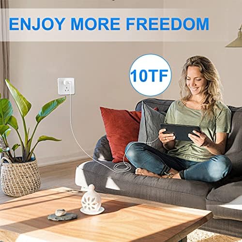 Dual Pack 20 W USB-C Fast Charger for i Phone 16/15 with 10 FT Long Cable – Superior Compatibility and Rapid Charging Solution for i Pad Pro 12.9/11 inch, i Pad Mini 6, Air 4 – Enhance Your Mobile Experience with Unmatched Speed and Flexibility