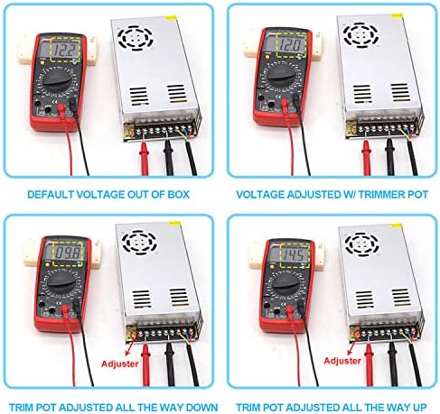 Eagwell 600 W 12 V AC to DC Power Supply Converter – High-Efficiency SMPS Adapter for RVs, LED Strips, and LCD Monitors – Reliable 50 A Output with Safety Features for Versatile Applications and Enhanced Performance