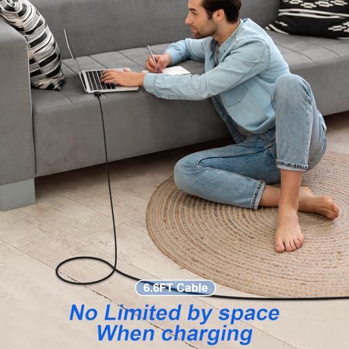 Revolutionize Your Charging Routine with the 6 FT USB-C to Magnetic 3 Cable – Optimal Compatibility for Mac Book Air & Pro Models (2021-2025) – 140 W Fast Charger with Durable Magnetic Connection, Ideal for Seamless Power and Flexibility