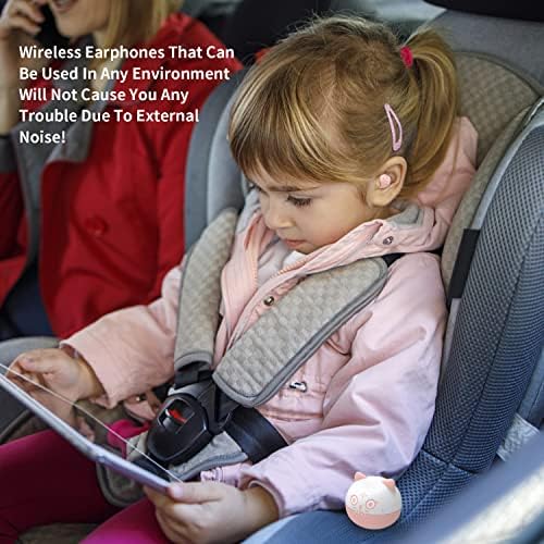 Kids’ Bluetooth 5.1 Wireless Earbuds – Adorable Waterproof Earphones with Dual Mics, 36-Hour Playtime, Hi-Fi Stereo Sound, and Gaming Mode – Perfect for Active Young Listeners and Learning on the Go