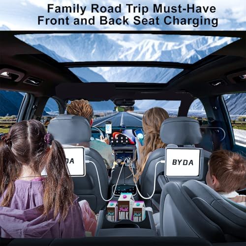 Revolutionary 2025 Micro-Version 4-in-1 Retractable Car Charger – 69 W Fast Charging USB C Adapter for i Phone 16/15/14/13, Samsung Galaxy, i Pad, Pixel – Ultimate Convenience with Tangle-Free Design and Enhanced Compatibility for All Your Devices