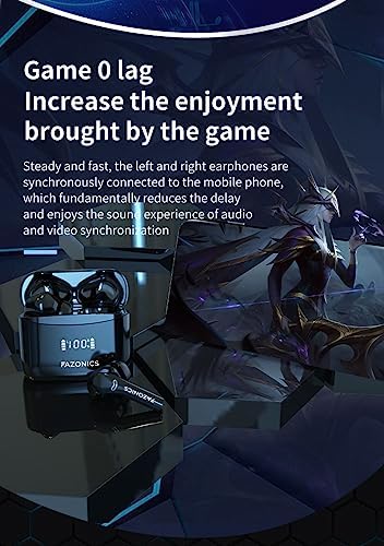 Experience Ultimate Audio Freedom with Quickpods M50 Pro True Wireless Earbuds – Bluetooth 5.3 with ANC & ENC, 36-Hour Playtime, IPX5 Waterproof Design, Ergonomic Comfort for i Phone & Android Users – Stylish Black with LED Power Display Charging Case