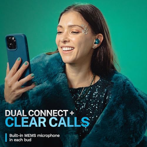 Unleash Unmatched Audio Quality with JLab Go Pop ANC True Wireless Earbuds – Advanced Active Noise Cancelling for Total Immersion, Versatile Dual Connect for Personalized Listening, High-Performance 10 mm Drivers Delivering Rich Sound, Customizable Profiles via JLab App, Ergonomic Design Ensuring All-Day Comfort, Effortless Google Fast Pair Connectivity – Transform Your Listening Journey with Innovative Features and Unrivaled Performance