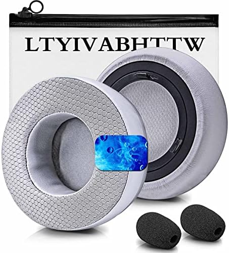 Upgrade Your Audio Experience with Virtuoso XT Cooling Gel Earpads – Premium Replacement for Virtuoso RGB Wireless SE Headset, Enhanced Comfort with Hybrid Fabric & Thick Cooling Gel (Black) – Perfect Fit, Easy Installation, Unmatched Breathability and Support