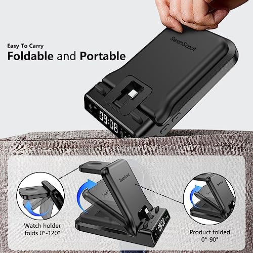 Revolutionary 3-in-1 USB C Charging Hub for Google Pixel Devices – 25 W Super Fast Charging Dock for Pixel Watch 1 & All Pixel Generations Including Pixel Buds Pro/2/A-Series – Sleek, Space-Efficient Design for Optimal Device Organization and Rapid Power-Up