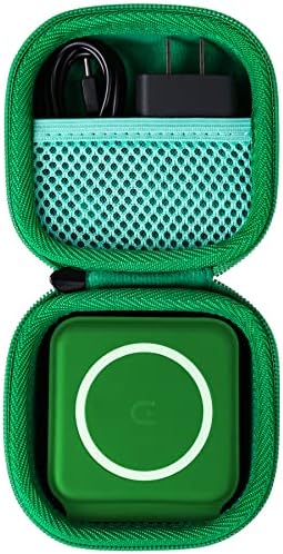Khanka Premium Hard Shell Case for Iseyyox, RTOPS, Hicober & UCOMX Nano 3-in-1 Wireless Charger – Shock-Resistant, Lightweight Yellow Travel Accessory for Optimal Protection and Seamless Organization While On the Move