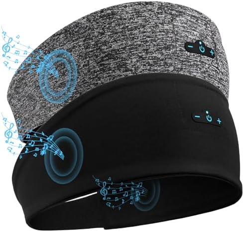 Revolutionary Bluetooth Sleep Headphones Headband for Ultimate Comfort – 14-Hour Wireless Playtime with Superior HD Stereo Sound for Side Sleepers and Active Lifestyles – Stylish Olive Design, Ideal for Yoga, Running, and Relaxation – Perfect Gift Choice for Men, Women, and Teens