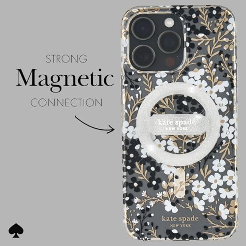 Transform Your Mobile Experience with the kate spade new york Tortoiseshell Magnetic Phone Ring Grip & Stand – Stylish, Removable & Mag Safe Compatible for Ultimate Convenience and Secure Handling