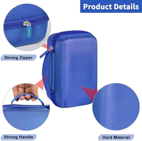 Premium Storage Case for Anker Prime Power Bank 27,650 m Ah – Compact, Shockproof Travel Holder for 250 W Charging Station, USB C Cables & Accessories – Enhanced Protection with Removable Partition & Zippered Mesh Pockets – Ideal for Outdoor Adventures & Everyday Use – Perfect Gift for Tech Enthusiasts
