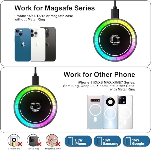 Revolutionary Magnetic Phone Car Mount with Integrated Wireless Charger – 18 W Fast Charging Air Vent Holder for i Phone and Smartphones, 360° Rotatable Design for Optimal Viewing and Enhanced Safety on the Road