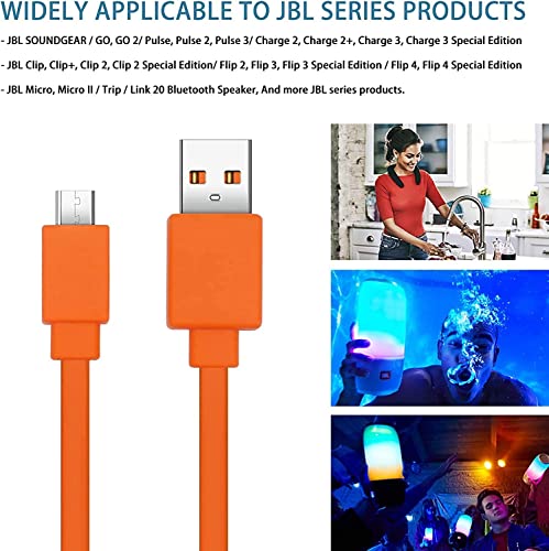 USB Fast Charger Power Adapter Cable for JBL Wireless Devices – Rapid Charge Technology, Universal Compatibility, and Durable Design for Bluetooth Speakers, Earphones, and Headphones