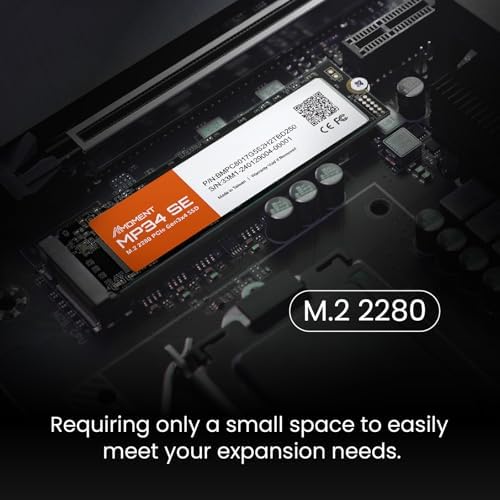 MMOMENT MT34 1 TB PCIe Gen3 NVMe M.2 2280 SSD – Supercharge Your Laptop and Desktop Performance with Blazing Fast 2000 MB/s Read Speeds for Gaming, Video Editing, and Efficient Data Management | Upgrade Your Storage Experience with Enhanced Compatibility and Reliability