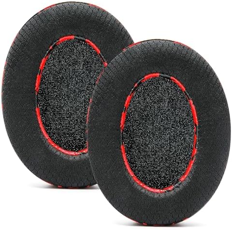 Upgrade Your Arctis Nova Experience with WC Freeze Cooling Gel Earpads – Optimal Comfort and Enhanced Sound Isolation for Pro Wired, Nova 7, 5, 4, 3, 1 Headsets – Designed by Wicked Cushions | Black | Superior Hybrid Fabric Technology for Long Gaming Sessions