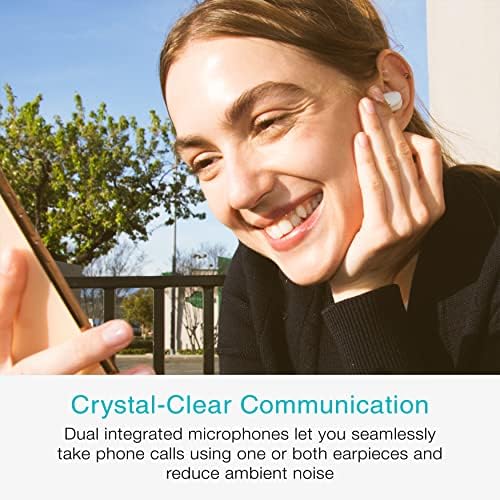 MEE audio Pebbles True Wireless Earbuds – Ultra-Light Bluetooth 5.3 Headphones with Noise-Cancelling Microphone for Sports, Gaming, and Workouts – Sleek Sapphire Design for Unmatched Comfort and Connectivity