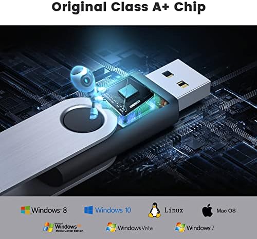 KOOTION 10-Pack USB 3.0 Flash Drives – 32 GB Swivel Thumb Drives in Vibrant Colors for Fast Data Transfer and Portable Storage Solutions Unleash your data storage potential with the KOOTION 10-Pack USB 3.0 Flash Drives, featuring 32 GB of reliable memory in a stylish swivel design. Perfect for professionals, students, and anyone needing versatile storage, these USB sticks ensure high-speed data transfer and easy access to your files. The vibrant mix of colors not only adds a personal touch but also makes organization effortless. With robust construction for durability and a convenient keychain feature, these thumb drives are designed for on-the-go use, ensuring your important files are always within reach. Experience seamless compatibility with various devices and plug-and-play functionality that eliminates setup hassles. Secure your data while enjoying the benefits of enhanced performance and convenience with KOOTION – your ideal portable data storage solution!