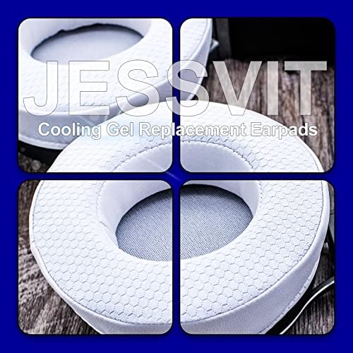 Revolutionize Your Audio Experience with Virtuoso XT Cooling Gel Ear Pads – Premium Replacement Cushions for Virtuoso RGB Wireless SE XT Headset, Enhanced Comfort with Softer Memory Foam and Extra Thickness, Superior Durability for Long-lasting Use by JESSVIT – Perfect Fit for Gamers and Audiophiles