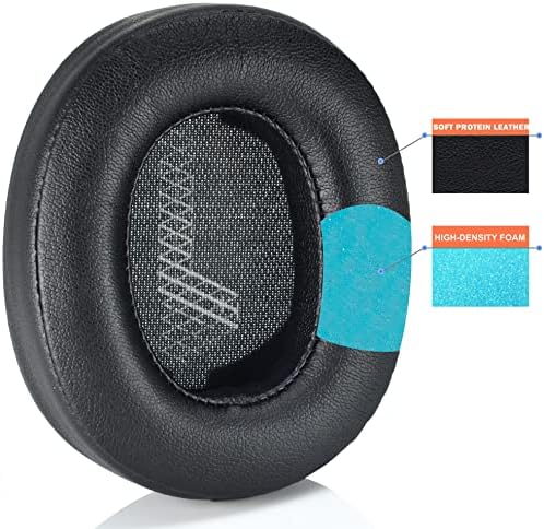 Upgrade Your JBL Live 500 BT Headphones with Premium Defean Earpads – Enhanced Noise Isolation Foam & Luxurious Soft Leather for Unmatched Comfort and Sound Quality (Gray) – Easy Installation for a Seamless Listening Experience