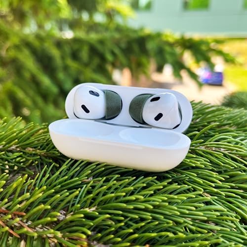 Upgrade Your Listening Experience with Comply Memory Foam Earbud Tips for Apple Air Pods Pro 1 & 2 | Superior Comfort & Secure Fit | Premium Noise Isolation Design | Anti-Slip Technology | Black, Medium (3 Pairs) for Enhanced Sound Quality and Longevity