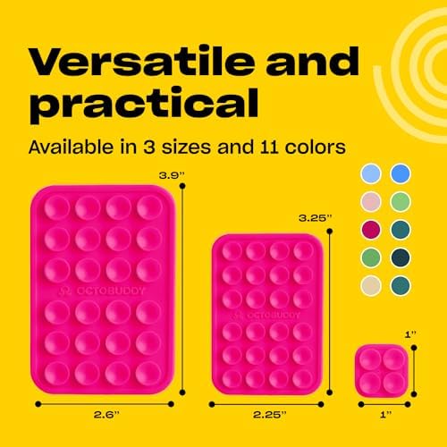 Effortless Hands-Free Silicone Suction Phone Mount – Ideal for Capturing Selfies & Videos on the Go, Compatible with i Phone & Android – Stylish Baby Blue Jay Design for Secure Grip and Portability – The Ultimate Accessory for Content Creators and Live Streamers